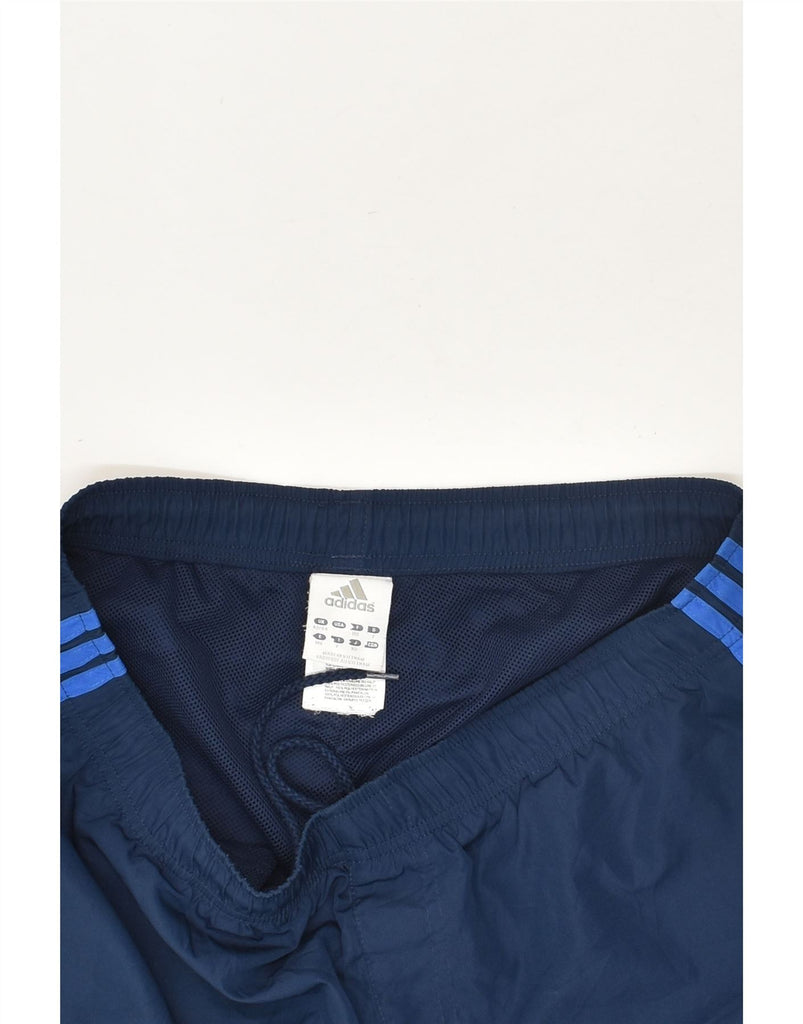 ADIDAS Mens Tracksuit Trousers Joggers UK 42/44 Large Blue Polyester | Vintage Adidas | Thrift | Second-Hand Adidas | Used Clothing | Messina Hembry 