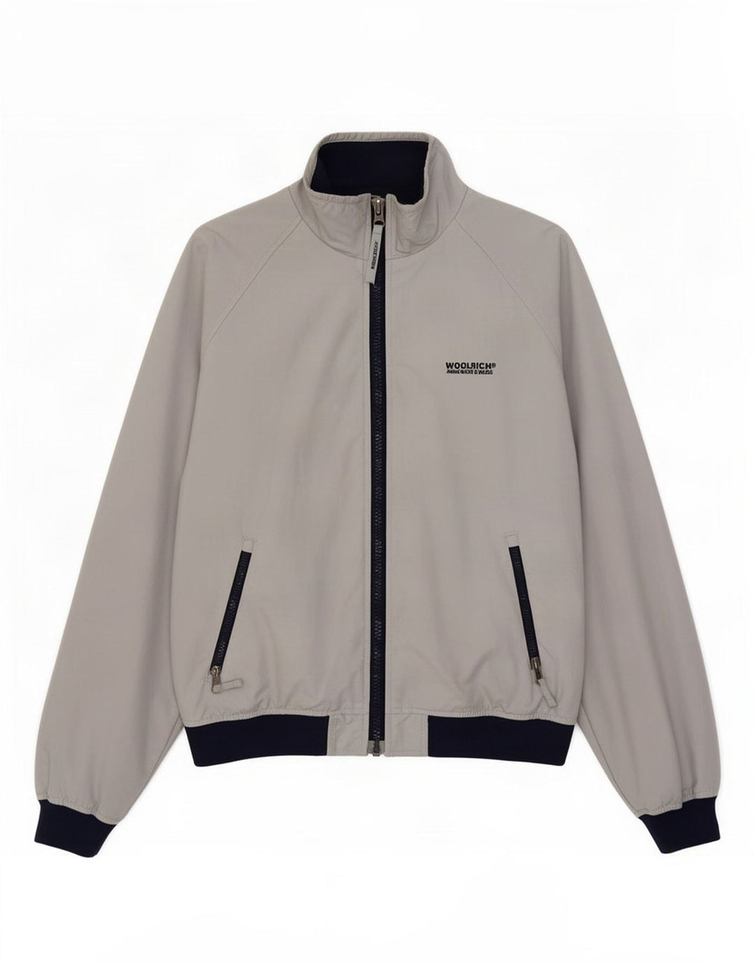 Woolrich Boys Rain Jacket 13-14 Years Blue Colourblock Nylon