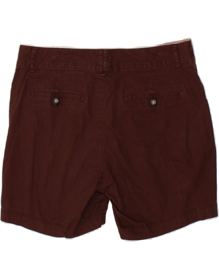 DOCKERS Womens Casual Shorts US 8 Medium W32  Burgundy Cotton Vintage Dockers and Second-Hand Dockers from Messina Hembry 