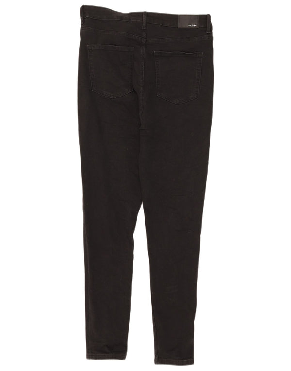 Marks & Spencer Womens The Ivy Skinny Jeans UK 14 Large W30 L27 Black