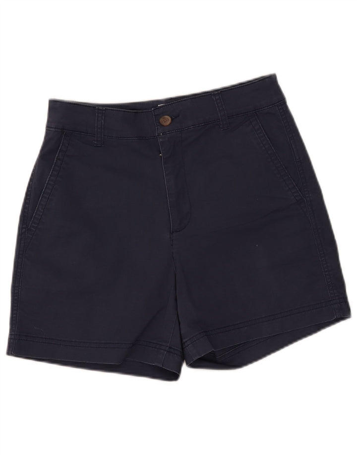Gap Womens Girlfriend Chino Shorts US 4 Small W28  Navy Blue