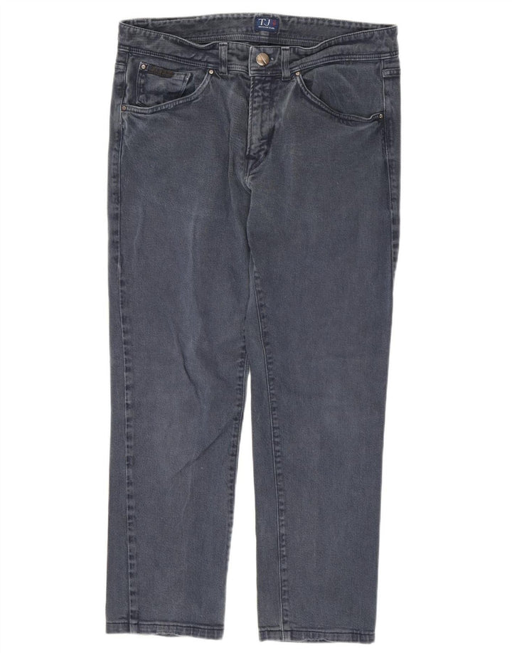TRUSSARDI Mens Straight Jeans IT 50 Large W34 L28 Blue
