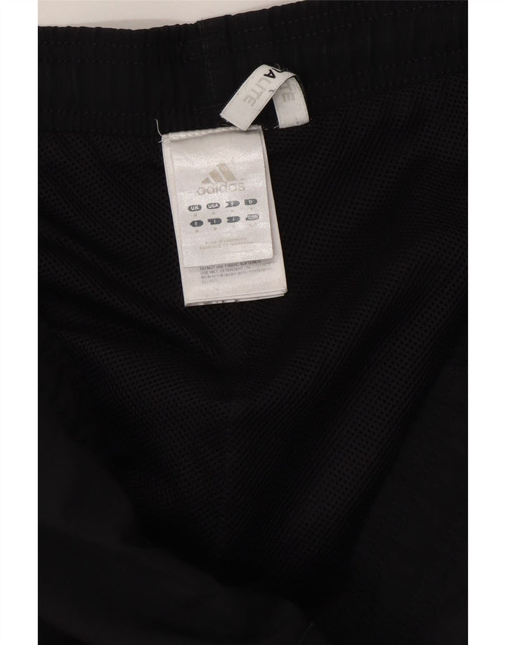 Adidas Mens Climalite Tracksuit Trousers Joggers Medium Black Polyester