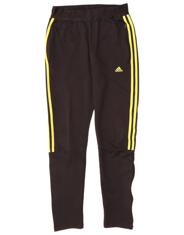 Adidas Boys Aeroready Graphic Tracksuit Trousers 13-14 Years  Black
