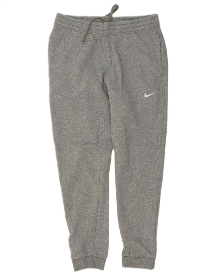 Nike Mens Tracksuit Trousers Joggers Large Grey Cotton