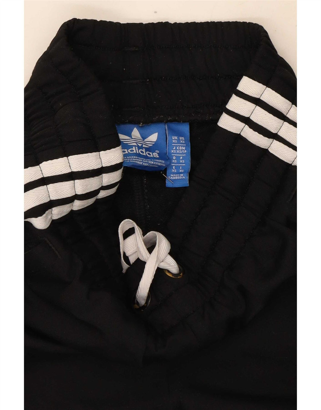 Adidas Mens Tracksuit Trousers Joggers XS Black