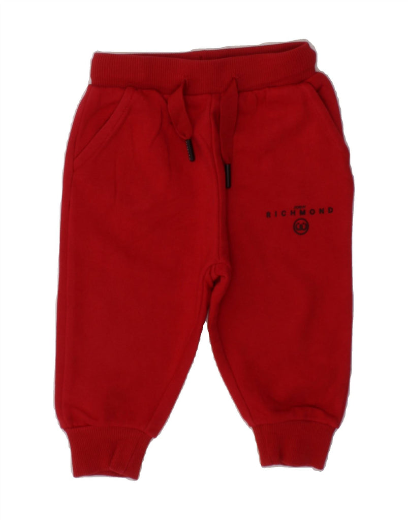 RICHMOND Baby Boys Graphic Joggers Tracksuit Trousers 6-9 Months  Red Vintage Richmond and Second-Hand Richmond from Messina Hembry 