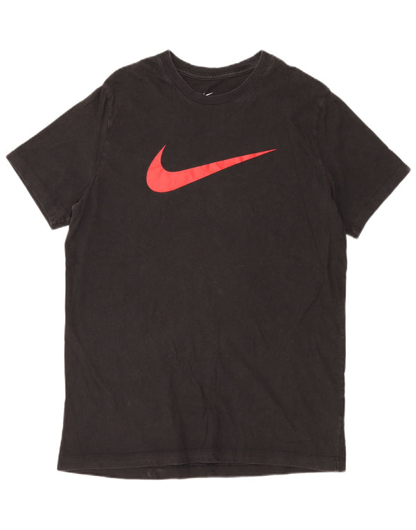 Nike Mens Graphic T-Shirt Top XL Black Cotton
