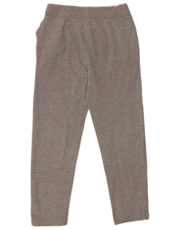 Gap Girls Tracksuit Trousers 9-10 Years Grey Cotton
