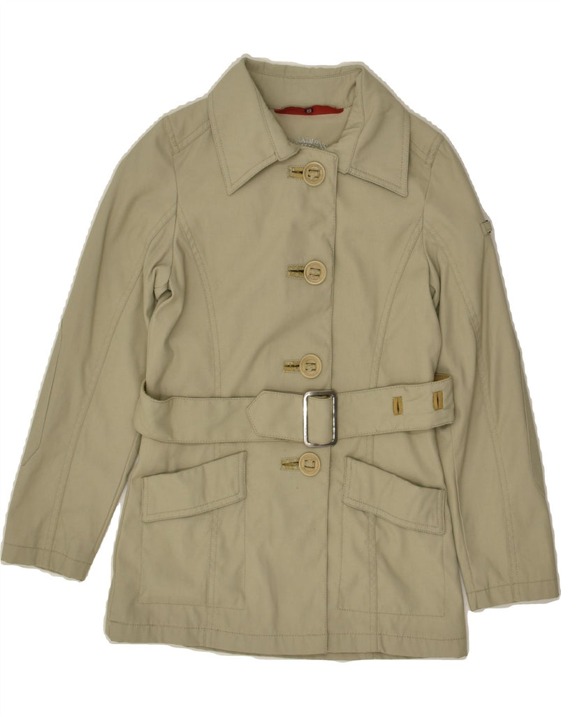 CANADIENS Girls Trench Coat 7-8 Years Beige Cotton | Vintage Canadiens | Thrift | Second-Hand Canadiens | Used Clothing | Messina Hembry 