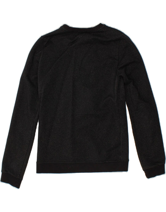 KENZO Felpa con cappuccio grafica per bambine 11-12 anni Nero