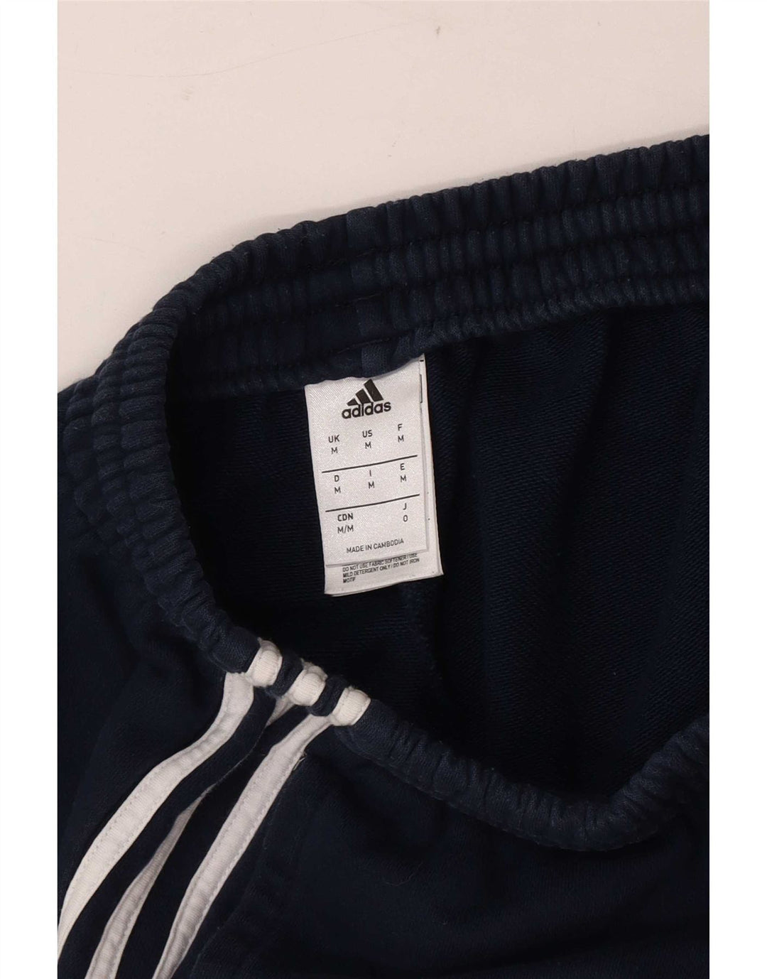 Adidas Mens Sport Shorts Medium Navy Blue Cotton