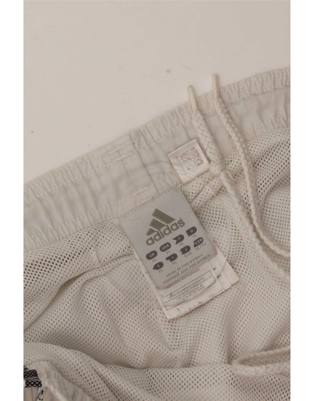 Adidas Mens Bermuda Sport Shorts XL White Polyester