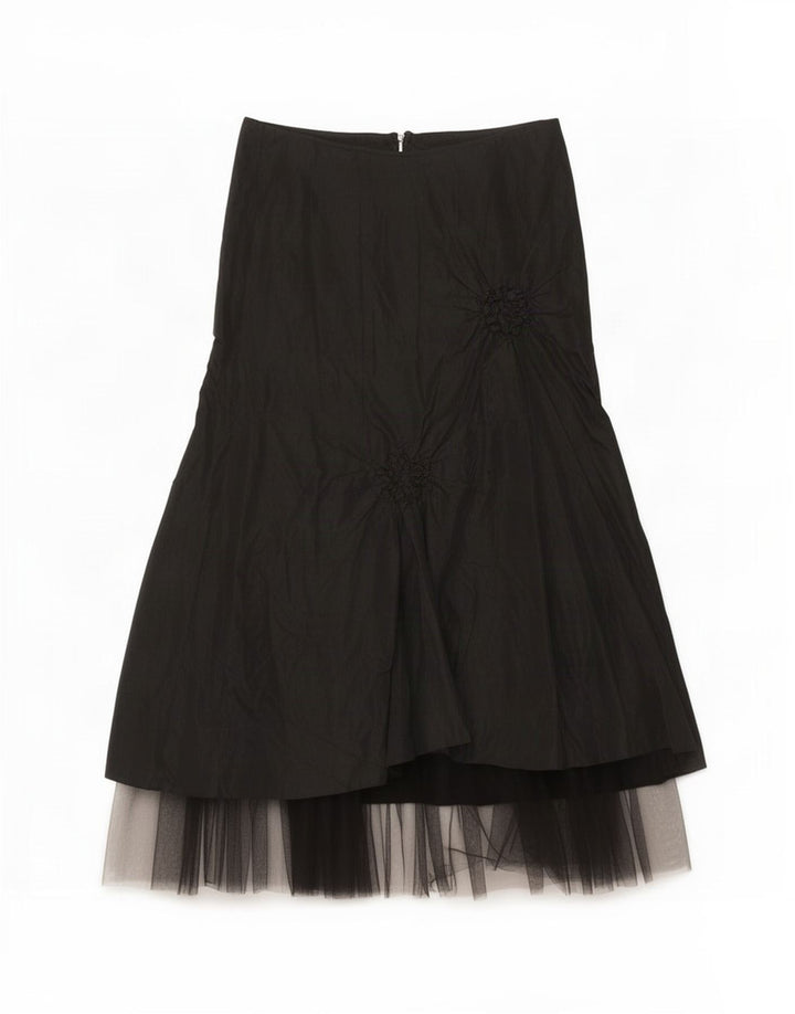 Steilmann Womens A-Line Skirt UK 14 Medium W30 Black