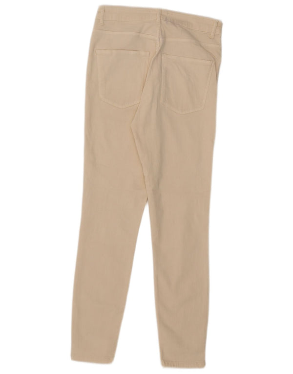 Zara Womens Skinny Jeans EU 42 Large W32 L27 Beige