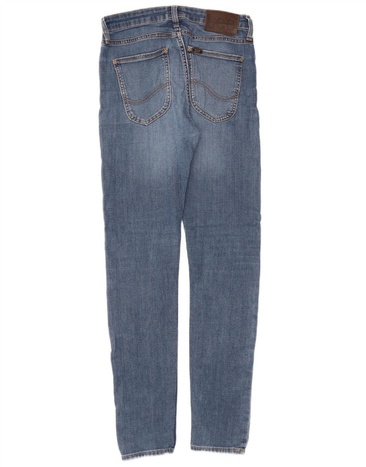 LEE Womens Malone Slim Jeans W28 L32 Blue Cotton