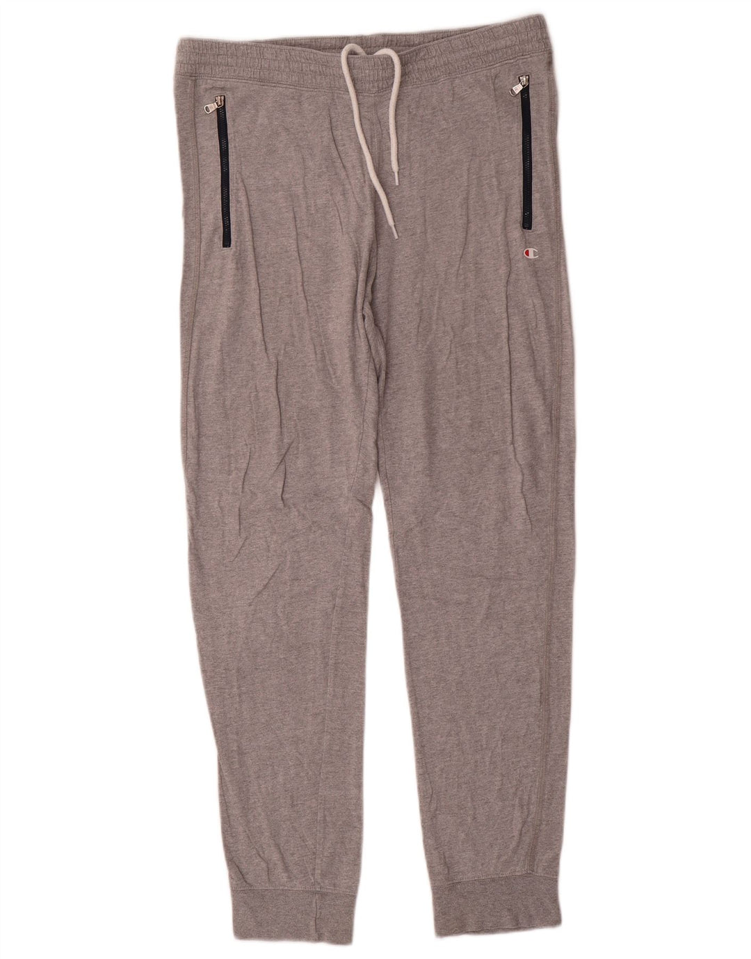 Champion Mens Tracksuit Trousers Joggers Large Grey Cotton