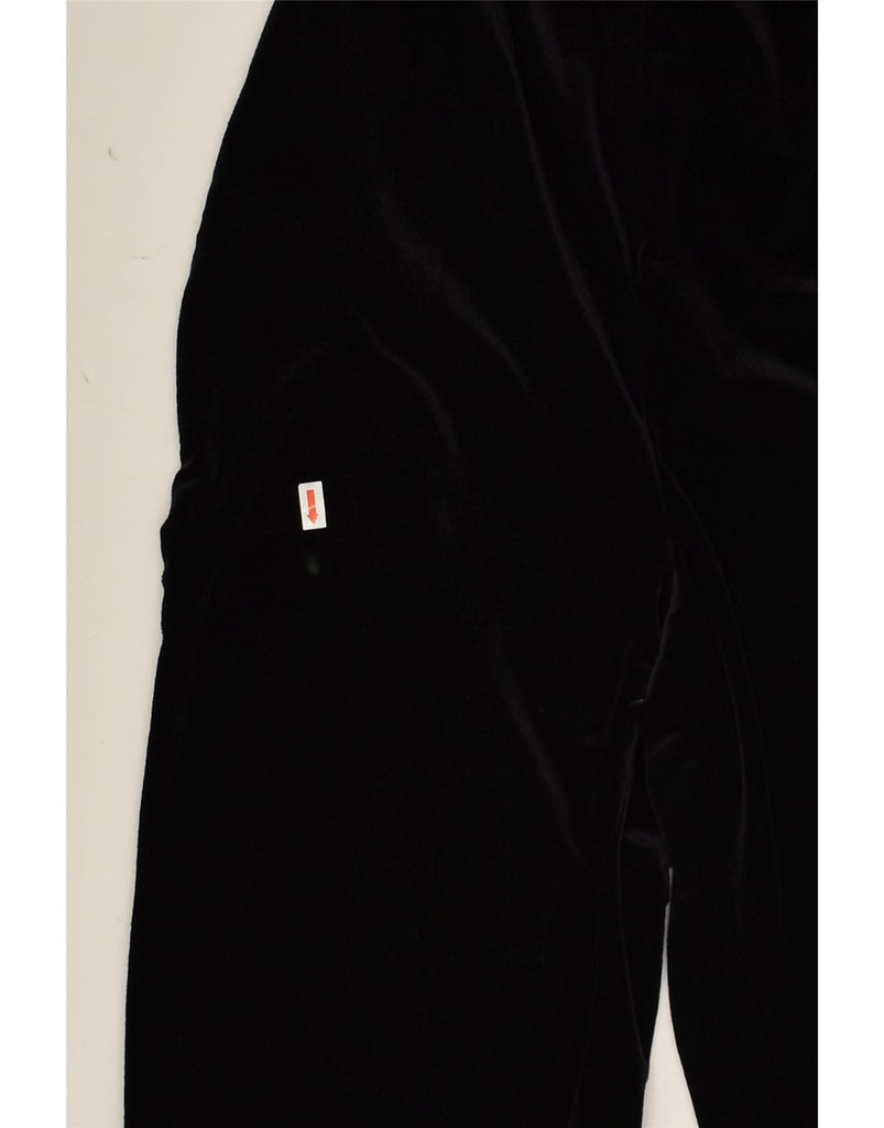 VINTAGE Womens Long Sleeve Jumpsuit IT 40 Small Black | Vintage Vintage | Thrift | Second-Hand Vintage | Used Clothing | Messina Hembry 