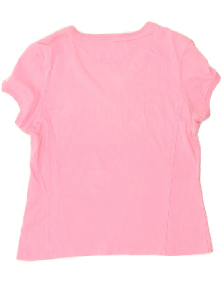 CHAMPION Womens Heritage Classics T-Shirt Top UK 14 Large Pink Vintage Champion and Second-Hand Champion from Messina Hembry 