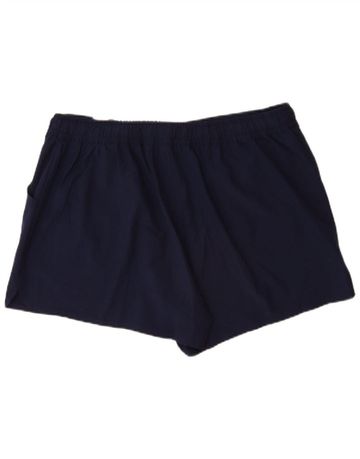 Mountain Warehouse Womens Sport Shorts UK 18 XL Navy Blue Polyester