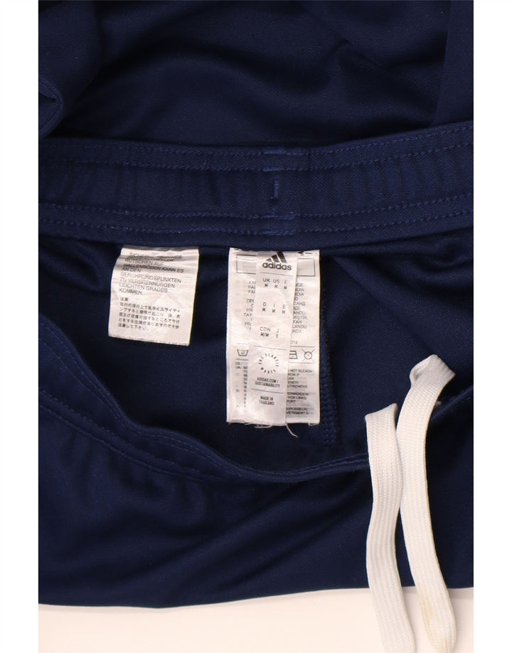Adidas Mens Aeroready Tracksuit Trousers Medium  Navy Blue Polyester