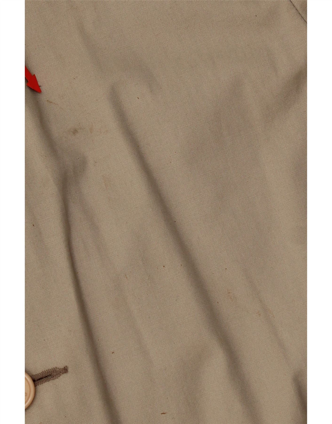 Guess Mens Overcoat UK 38 Medium Beige Cotton