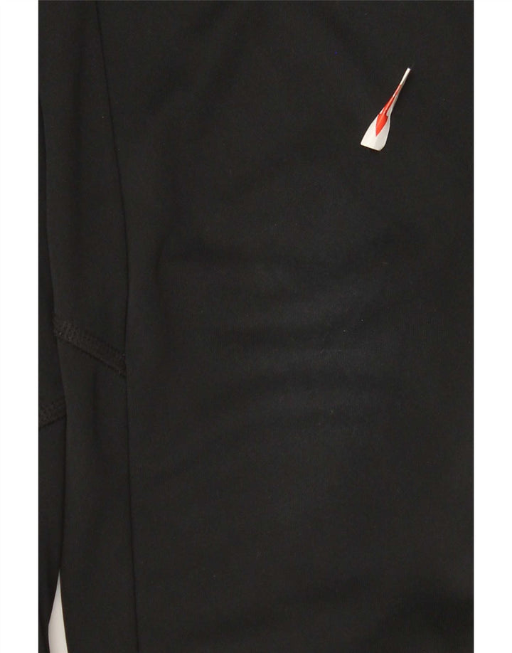 Nike Boys Dri Fit Tracksuit Trousers 12-13 Years Large Black Polyester