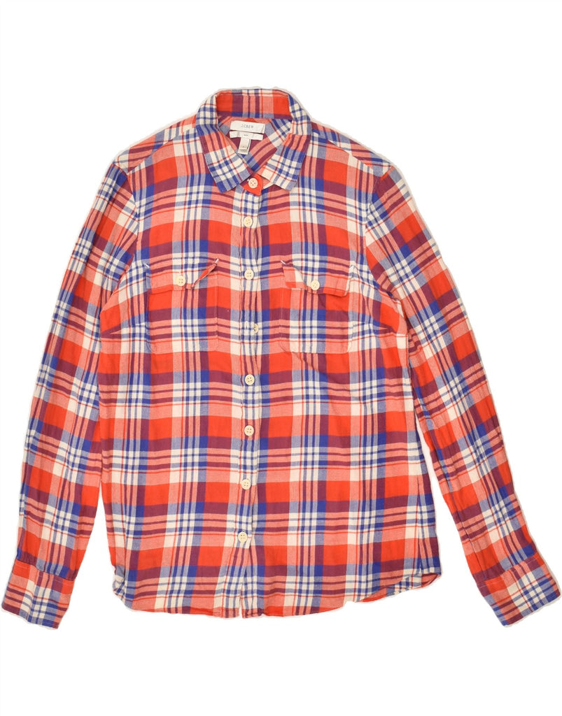 J. CREW Boys Shirt 7-8 Years Red Check | Vintage J. Crew | Thrift | Second-Hand J. Crew | Used Clothing | Messina Hembry 