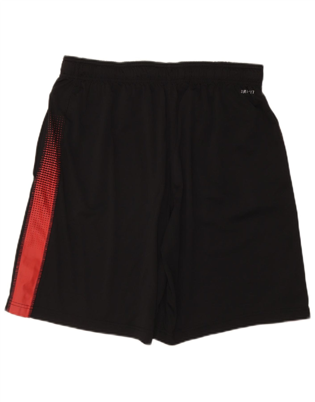 NIKE Mens Dri Fit Sport Shorts Large  Black Colourblock Polyester