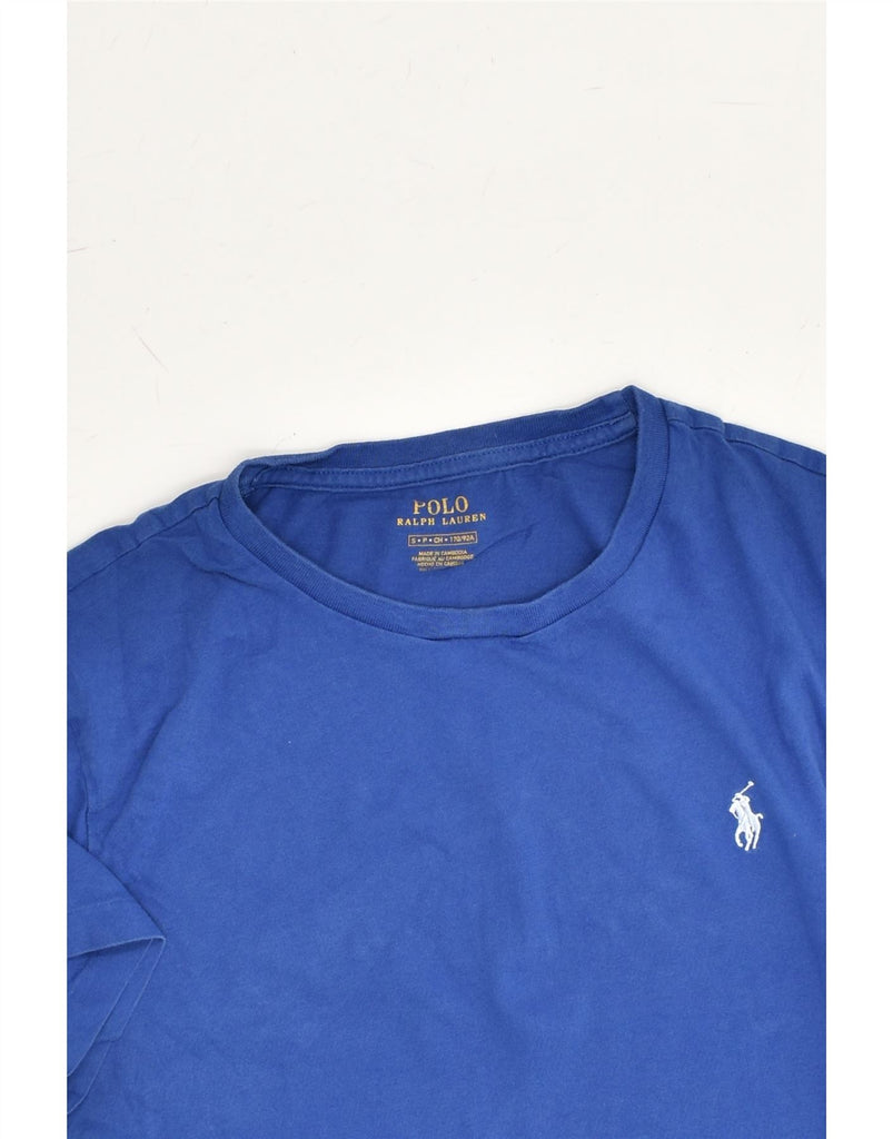 POLO RALPH LAUREN Boys T-Shirt Top 15-16 Years Small Blue Cotton | Vintage Polo Ralph Lauren | Thrift | Second-Hand Polo Ralph Lauren | Used Clothing | Messina Hembry 