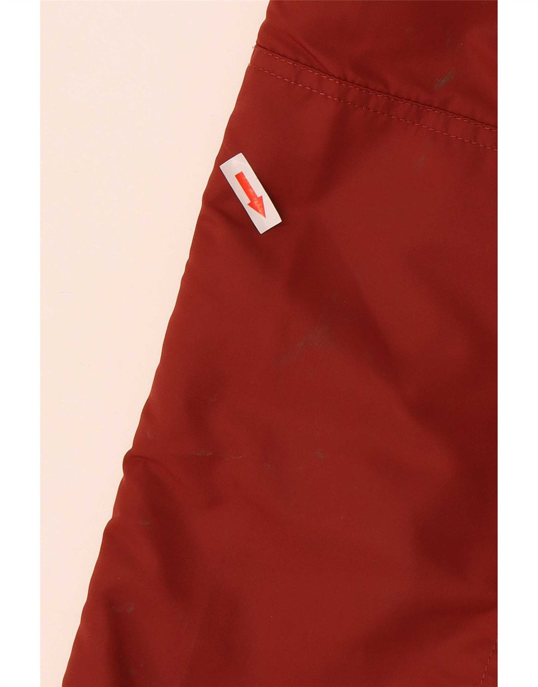 Vans Mens Hooded Parka Jacket UK 38 Medium Maroon