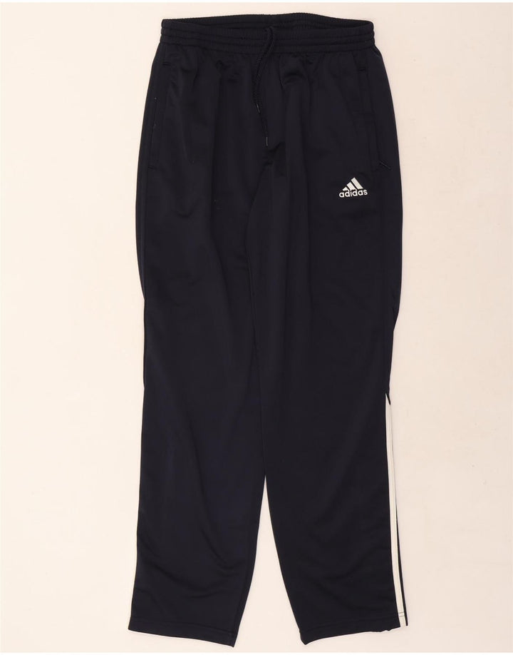 Adidas Mens Tracksuit Trousers UK 40/42 Medium Navy Blue Polyester