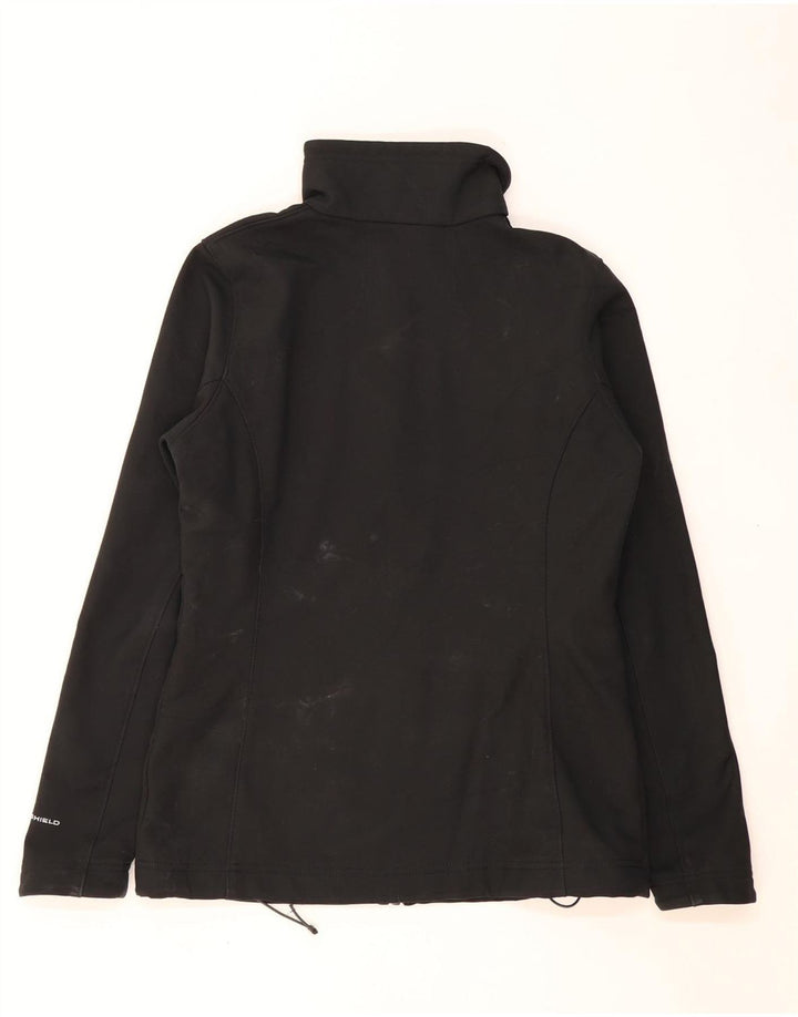 COLUMBIA Womens Omni-Shield Tracksuit Top Jacket UK 14 Medium Black