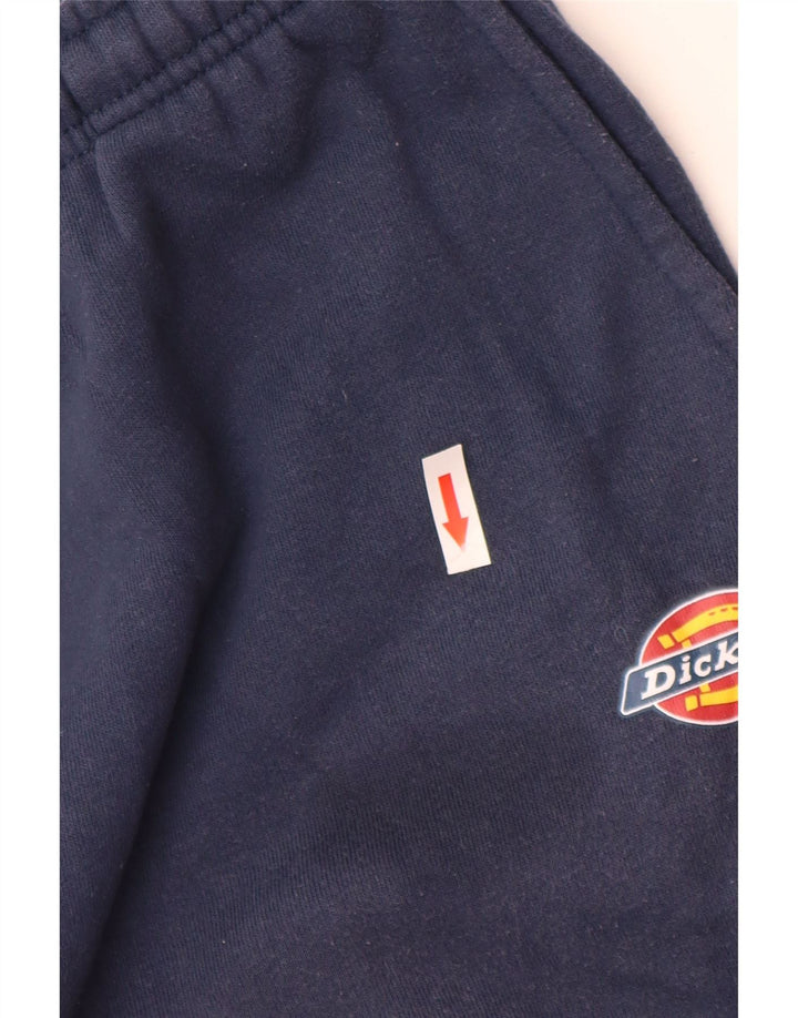Dickies Mens Crop Tracksuit Trousers 2XL  Navy Blue Cotton