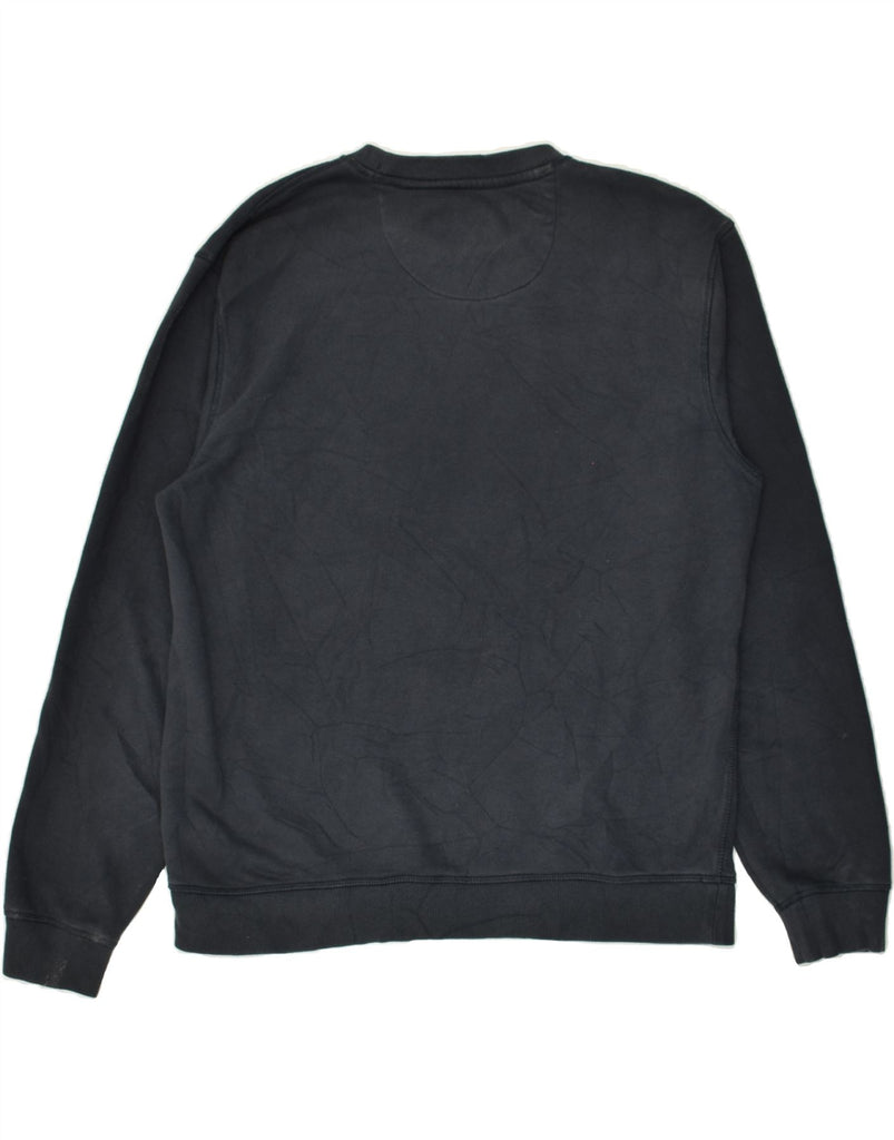 JACK WILLS Mens Sweatshirt Jumper XL Black Cotton | Vintage Jack Wills | Thrift | Second-Hand Jack Wills | Used Clothing | Messina Hembry 