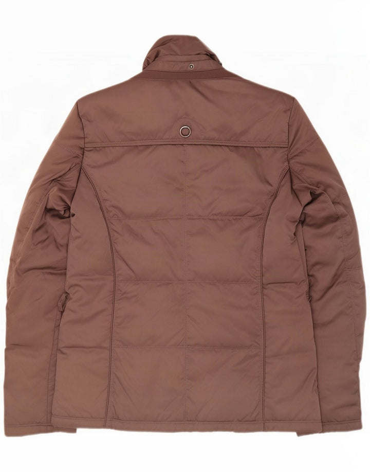 Geox Womens Respira Padded Jacket UK 10 Small Brown
