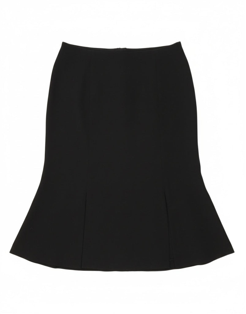 JAQUES VERT Womens Trumpet Skirt UK 18 XL W36  Black Polyester Vintage Jaques Vert and Second-Hand Jaques Vert from Messina Hembry 