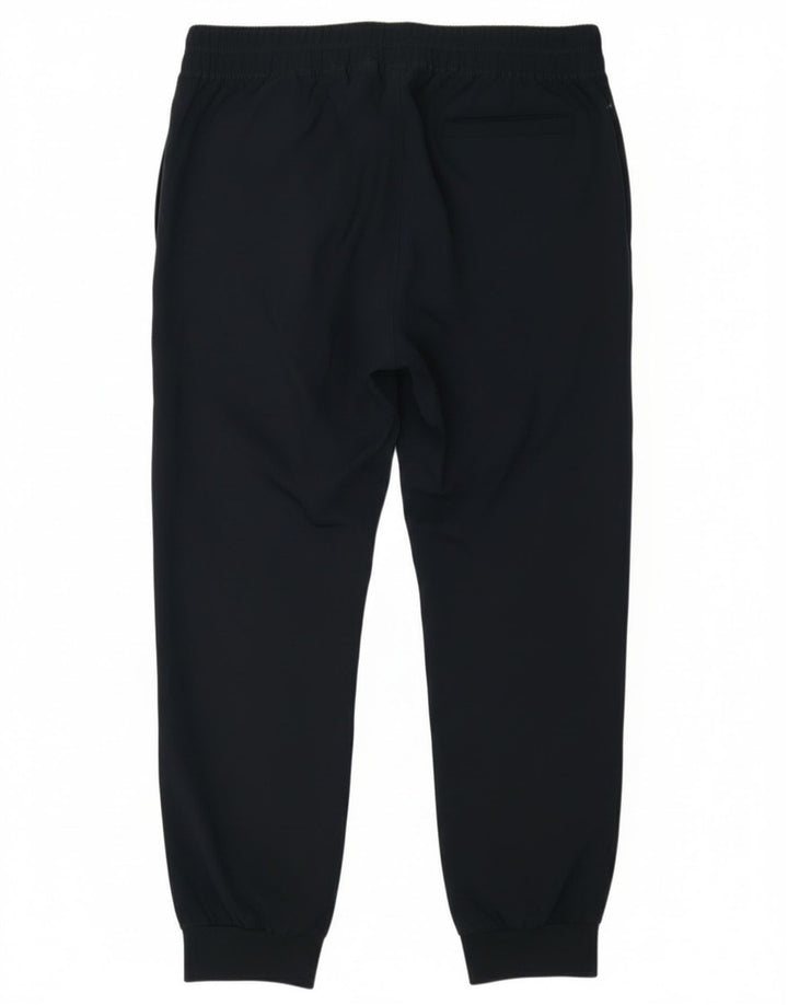 Fila Womens Tracksuit Trousers Joggers UK 12 Medium Navy Blue Polyester