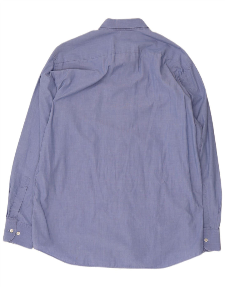 Hugo Boss Mens Shirt Size 41 Large Blue