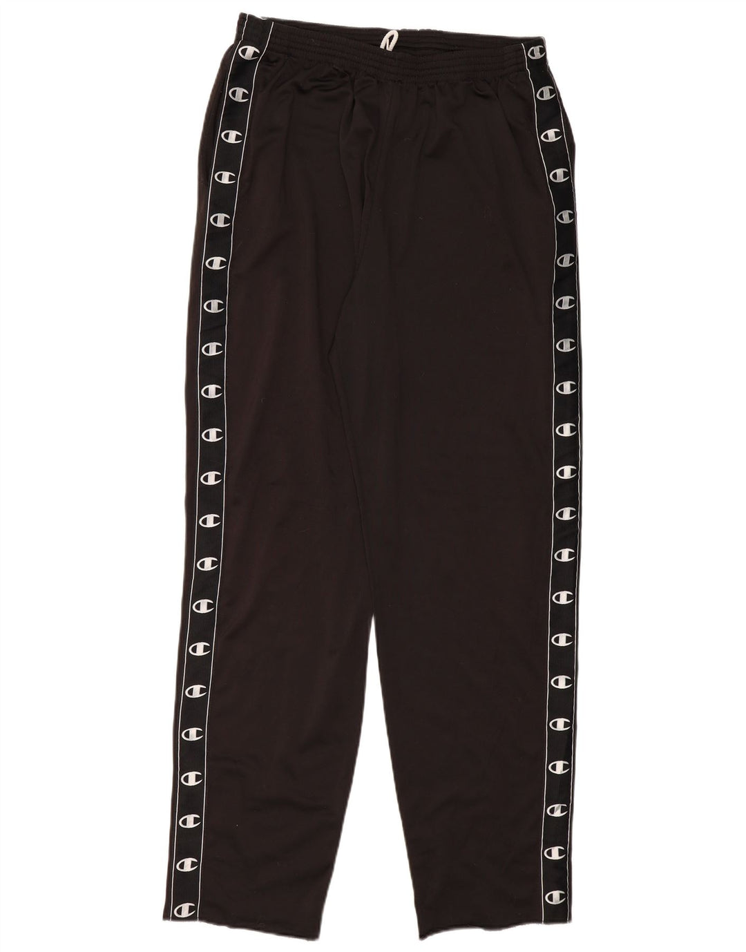 CHAMPION Mens Graphic Tracksuit Trousers XL Black