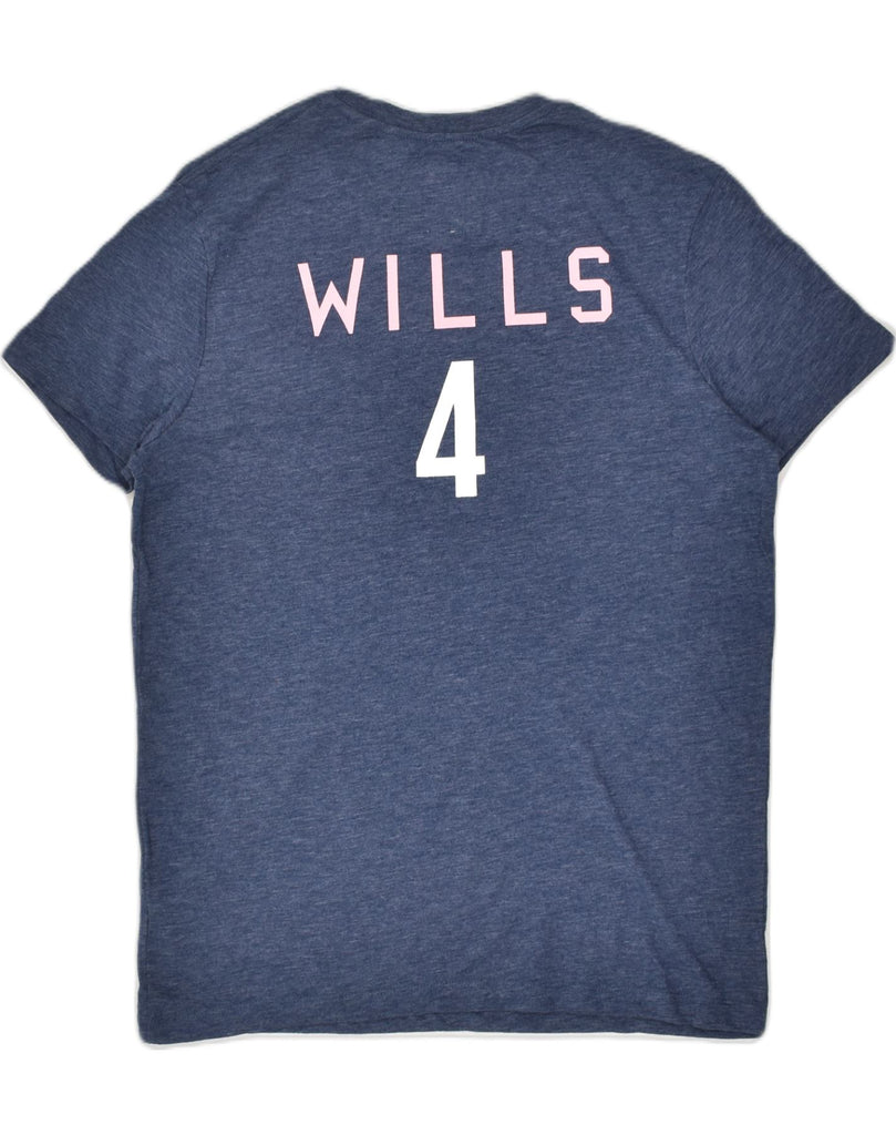 JACK WILLS Mens Graphic T-Shirt Top Medium Navy Blue Cotton | Vintage Jack Wills | Thrift | Second-Hand Jack Wills | Used Clothing | Messina Hembry 