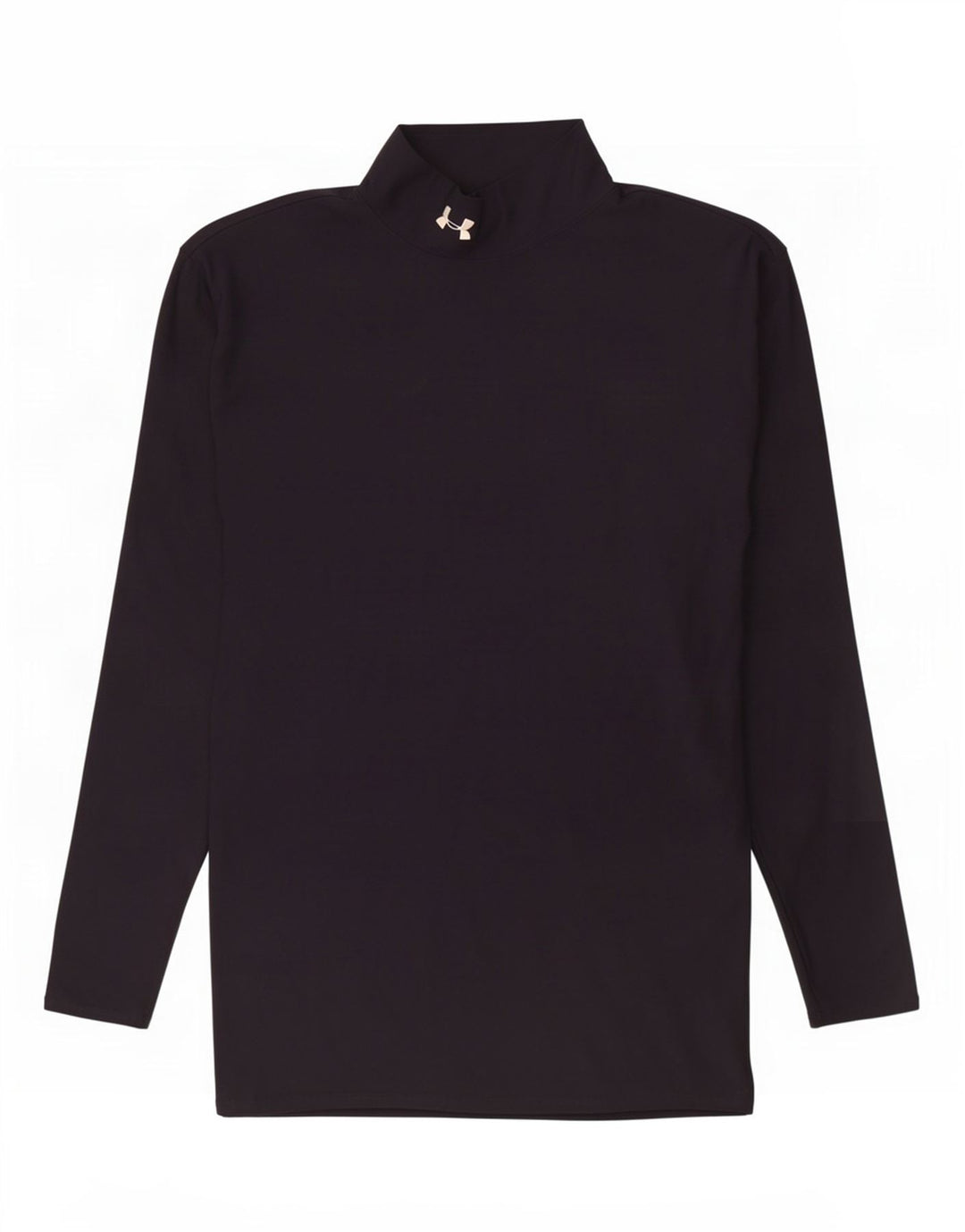 Under Armour Mens Cold Gear Top Long Sleeve Large Black Nylon