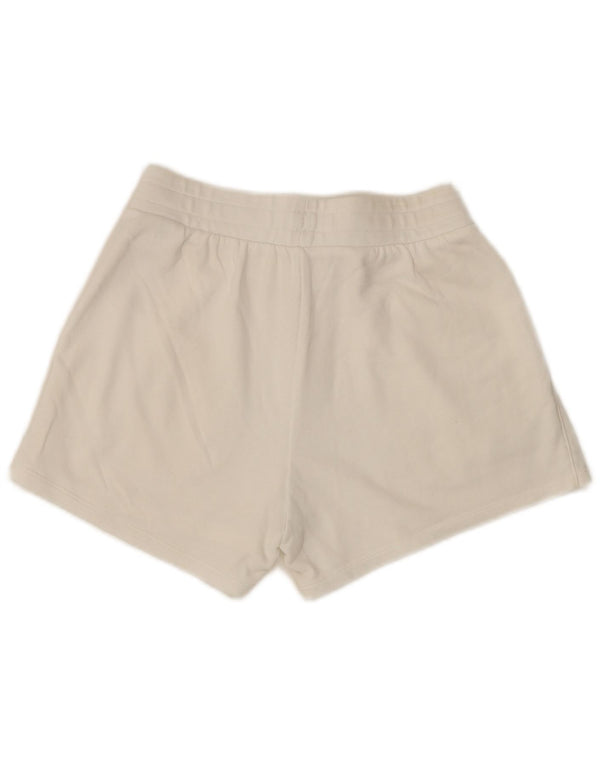 Under Armour Womens Sport Shorts UK 10 Small White Cotton