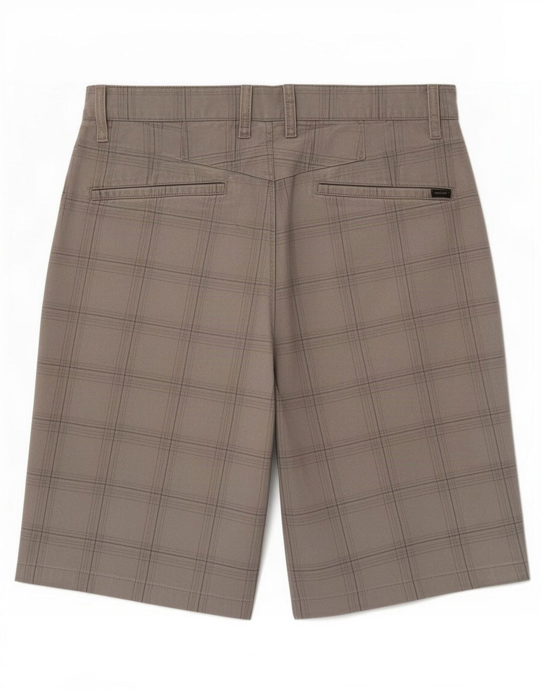 Volcom Mens Chino Shorts Medium W32 Grey Check