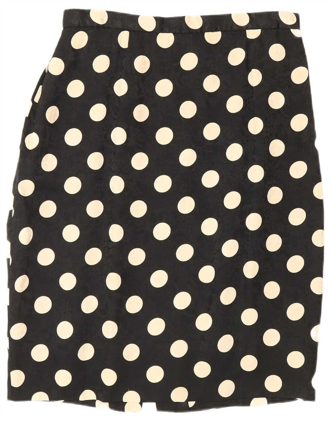 Vintage Womens Short Sleeve 2 Piece Skirt Set UK 12 Medium W28 Black