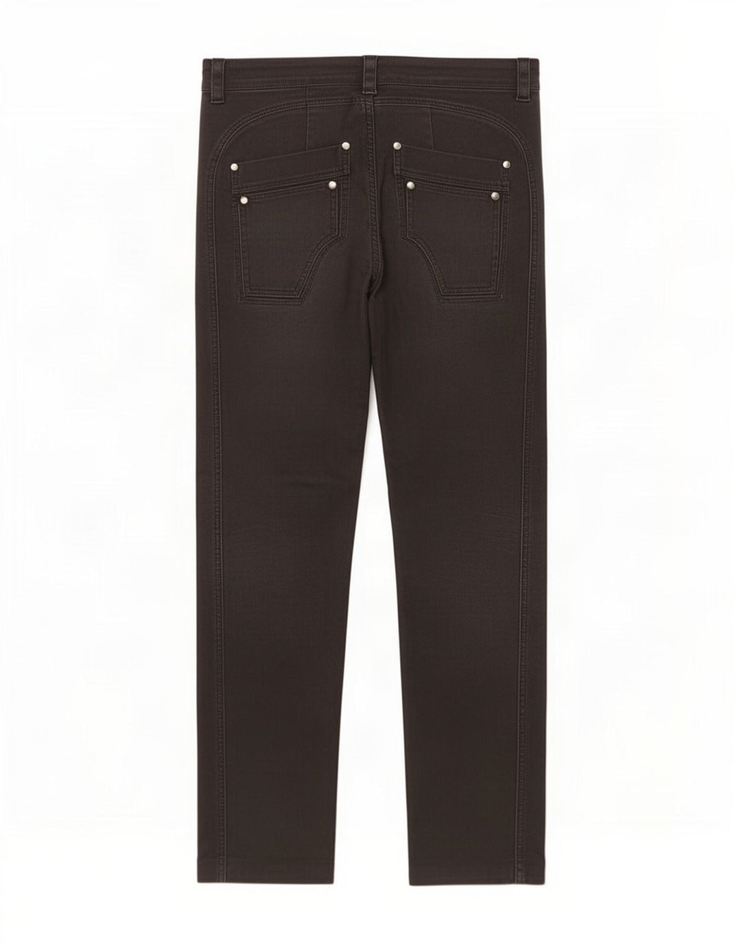Benetton Mens Straight Casual Trousers W34 L33 Grey