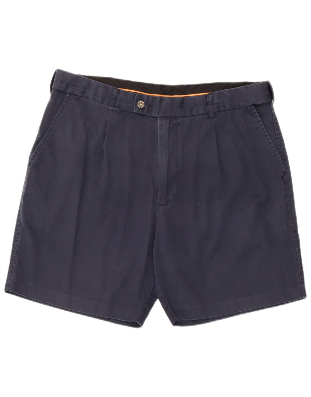 Farah Mens Chino Shorts W34 Large Navy Blue
