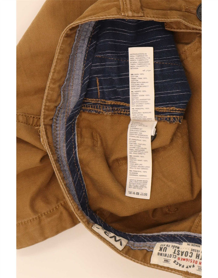 Fat Face Mens Chino Shorts W34 Large Beige Cotton
