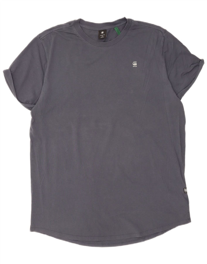 G-Star Mens T-Shirt Top XL Grey Cotton
