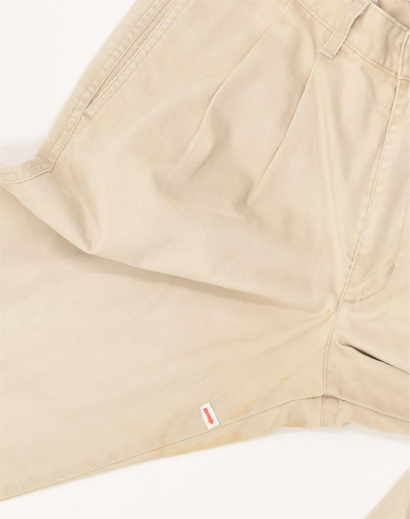 DOCKERS Mens Straight Casual Trousers W32 L30  Beige | Vintage Dockers | Thrift | Second-Hand Dockers | Used Clothing | Messina Hembry 